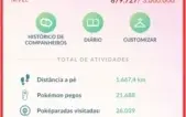 CONTA POKEMON GO LVL 38