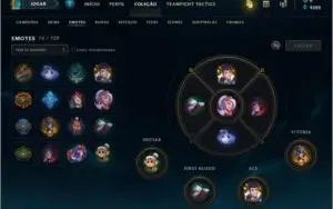 Conta League of Legends Platinum