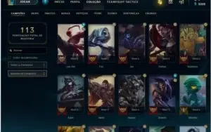 Conta League of Legends Platinum