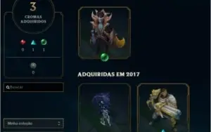 Conta de Lol com Varias skin e nick daora + acc do valorant