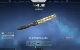 Conta de valorant muitas skins