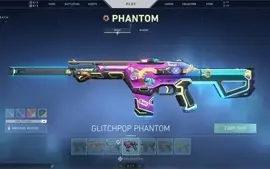 Conta de valorant muitas skins