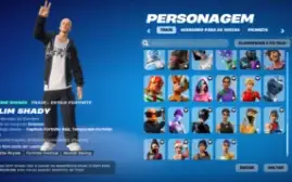 Conta de Fortnite para PC com muitas skins