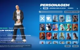 Conta de Fortnite para PC com muitas skins