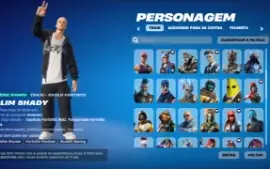 Conta de Fortnite para PC com muitas skins