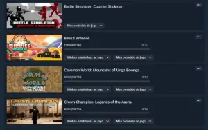 Conta Com 8 Anos De Criação E Alguns Jogos Pagos