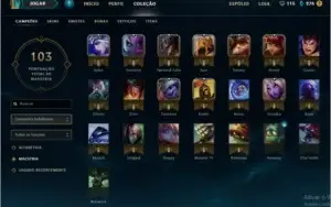 Conta De League Of Legends Prata 4, Nível 30