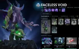 Conta Dota 2, Com vários arcanos, personas, e collectors.