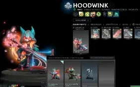 Conta Dota 2, Com vários arcanos, personas, e collectors.