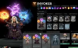 Conta Dota 2, Com vários arcanos, personas, e collectors.
