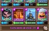 Conta De Clash Royale Arena 10 Com 10 Lendárias