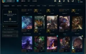 Conta LOL Platina 1 60% win rate