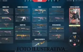 Conta Valorant Com Skin Nfa - Contas Com 30 Skins