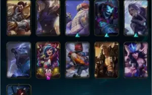 CONTA DE LOL COM VARIAS SKINS