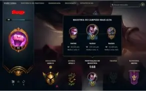 CONTA DE LOL COM VARIAS SKINS
