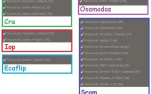 Acc com 5 chars +16mk +Dofus +recursos (Banco) +na Descrição