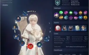 TAOÍSTA LVL73 CP85K CLÃ DOMINANTE ITENS ÉPICOS