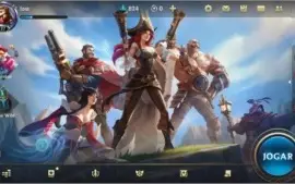 Conta LoL: Wild Rift esmeralda 1 (1 pontos)