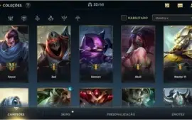 Conta LoL: Wild Rift esmeralda 1 (1 pontos)
