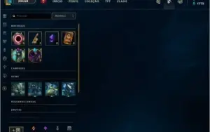 CONTA UNRANKED PLAT S9 26 CAMPEÕES R$120