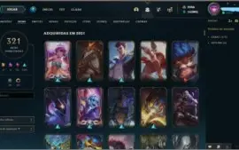 Conta do LOL Com todos campeão