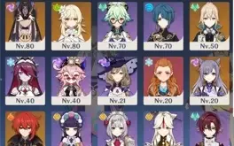 Conta Genshin Cyno+Arma e outros T5