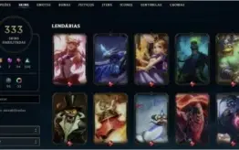 Conta LOL ! 300+ skins !