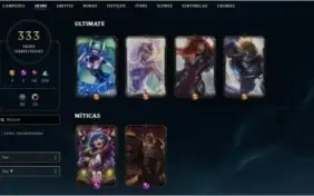 Conta LOL ! 300+ skins !
