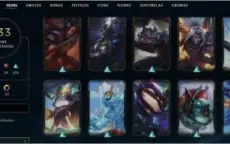 Conta LOL ! 300+ skins !