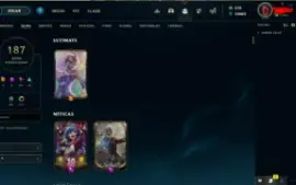 Conta LoL, lvl 384 muitas skins e elo gold 1