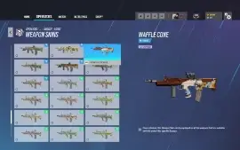 CONTA RAINBOW SIX COM VARIAS INVERNO SOMBRIO E SKINS