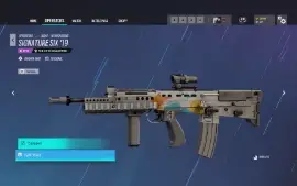 CONTA RAINBOW SIX COM VARIAS INVERNO SOMBRIO E SKINS