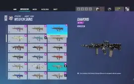 CONTA RAINBOW SIX COM VARIAS INVERNO SOMBRIO E SKINS