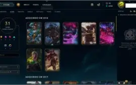CONTA PESSOAL LOL DA SEASON II -TODOS CAMPEÕES + SKINS