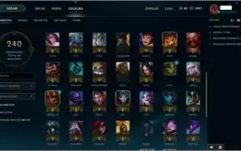 Conta Platina V com 119 skins,com vayne ladrã de almas