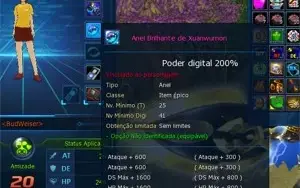 CONTA LADMO COM AOA BARATA PRA SAIR RAPIDO (SERVER OMEGAMON)