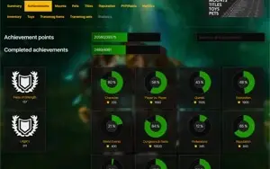 Conta WoW Druid CM MoP/WoD, Mage Tower, Set Elite e mais!