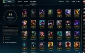 Conta League of Legends - Prata 2