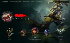 Conta League of Legends - Prata 2