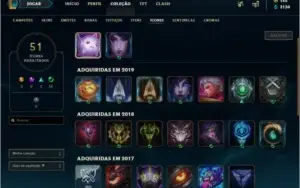 Conta LOL Diamante 4 informações na descrição