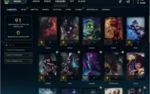 Conta LOL Diamante 4 informações na descrição