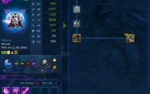 Conta NADMO com megidra x, duft x, gallant shin e x, DB