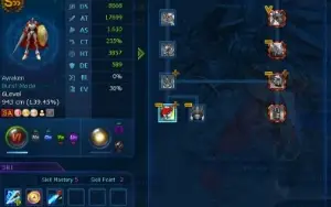Conta NADMO com megidra x, duft x, gallant shin e x, DB