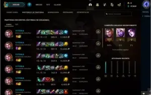 conta de lol