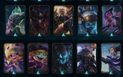 Conta LOL lv276 89 Skins 1 Ultimate 15 lendarias 37 épicas