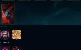 Conta LOL lv276 89 Skins 1 Ultimate 15 lendarias 37 épicas