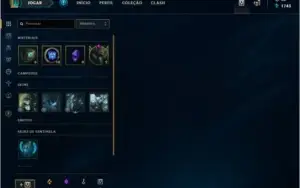 CONTA OURO 4 - 9 SKINS - 30 CAMPEOES