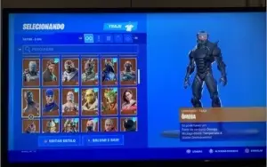 Conta fortnite com todos os passes e skins raras