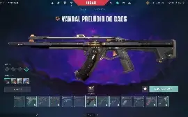 Valorant: Conta com 2k gastos. karambit, vandal kuronami & e