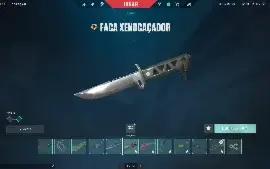 Valorant: Conta com 2k gastos. karambit, vandal kuronami & e